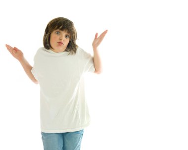 karışık belirsiz genç çocuk