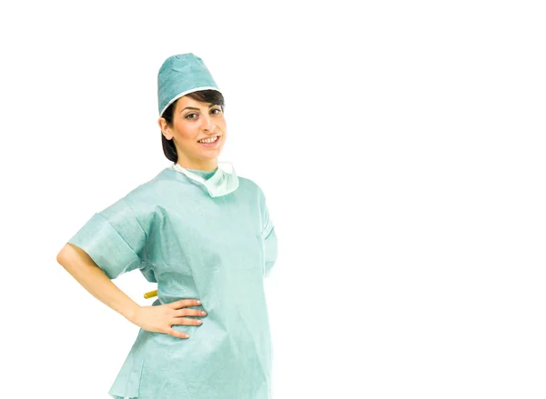 Happy confident doctor woman — Stock Photo, Image