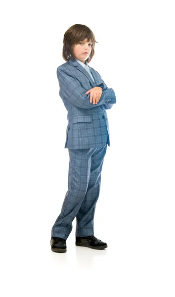 Depressed sad boy businessman — Stock Photo, Image