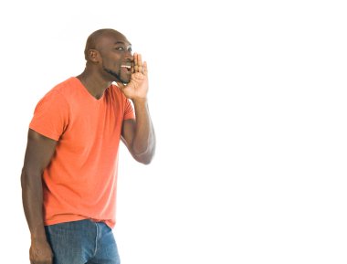 konuşma, konuşma Afrikalı-Amerikalı adam