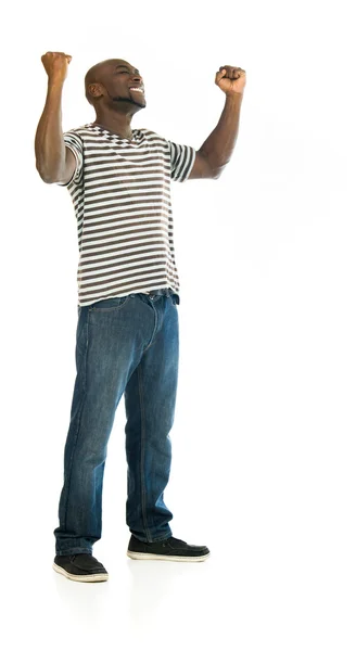 Cheerful happy casual man — Stock Photo, Image