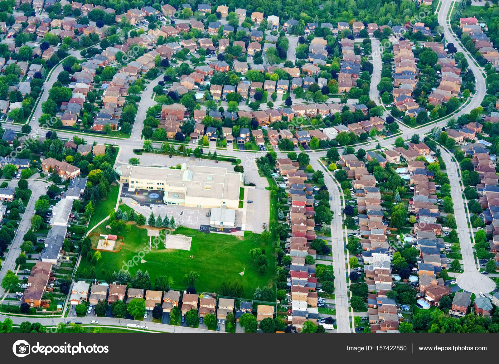 Imágenes: zona residencial | Vista aérea de viviendas en zona