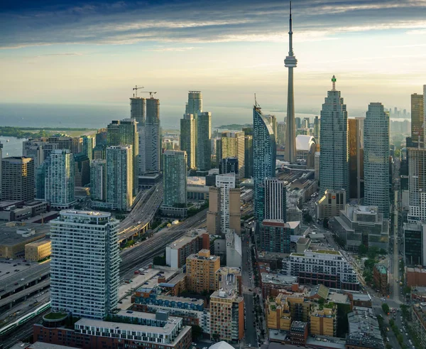Vista de alto ângulo de edifícios, Toronto — Fotografia de Stock