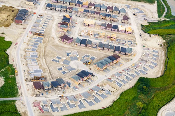 High angle view of construction site — Stock Photo, Image