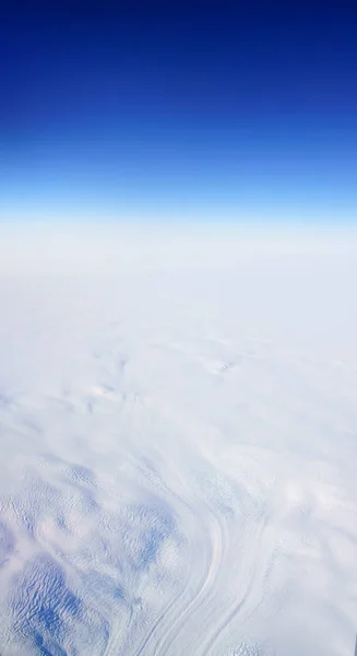 Aerial view of polar landscape — Stock Photo, Image