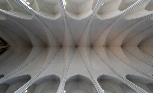 Teto da igreja Vaulted — Fotografia de Stock