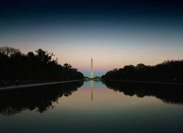 Blick in Richtung Washington-Denkmal — Stockfoto