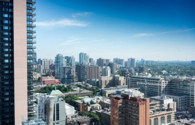 Toronto City, Kanada görünümünü