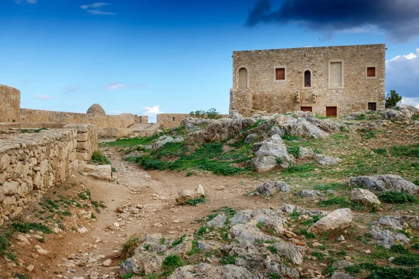Sultão Ibrahim Mesquita Fortezza Rethymno Creta Grécia — Fotografia de Stock