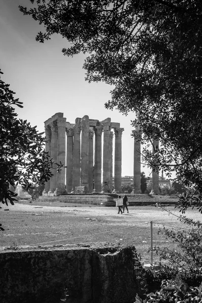 Templo de Zeus Olímpico - Atenas — Fotografia de Stock