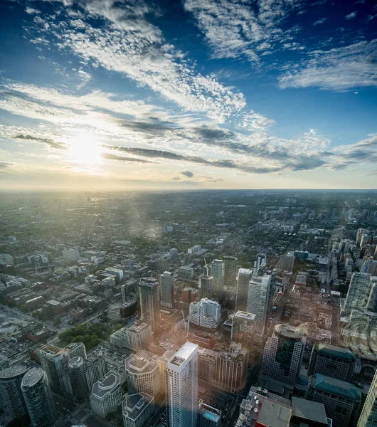 Toronto City Kanada Görünümünü — Stok fotoğraf