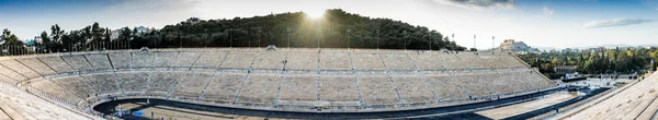 Spielfeld Panathinaiko Stadion Athen Griechenland — Stockfoto