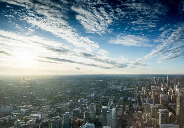 Toronto City Kanada Görünümünü — Stok fotoğraf