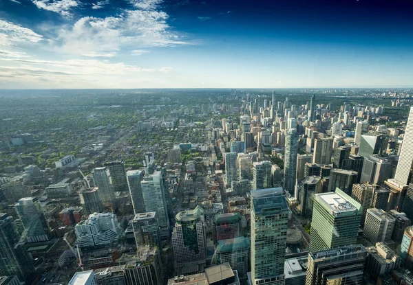 Toronto City Kanada Görünümünü — Stok fotoğraf