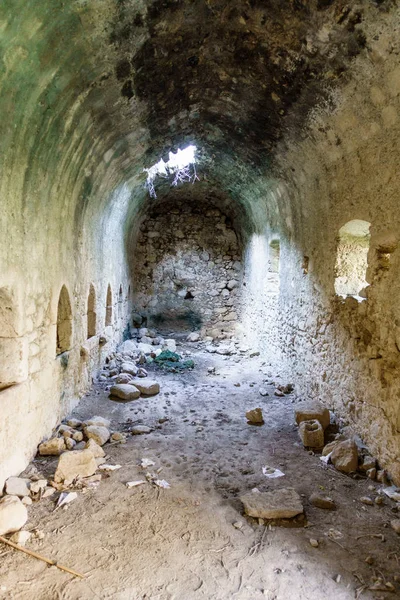 Interno Una Catacomba Grecia — Foto Stock