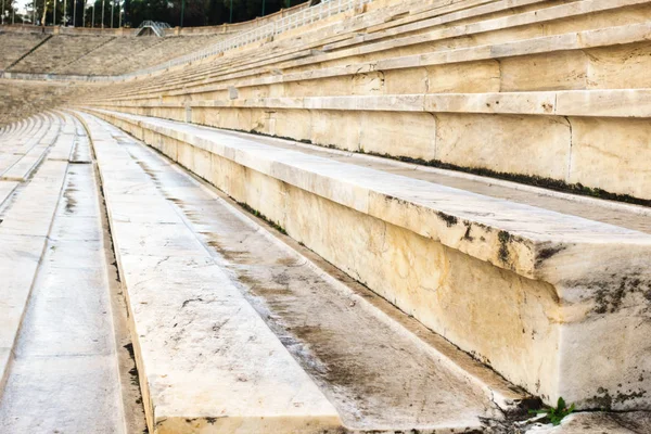 Schritte Panathinaiko Stadion Athens Griechenland — Stockfoto