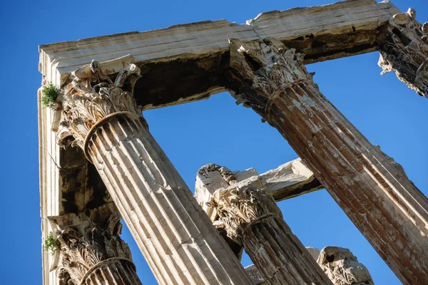 올림픽 제우스-아테네의 사원, — 스톡 사진