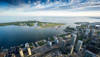 Doğal görünümü Gölü, Kanada ve Toronto City