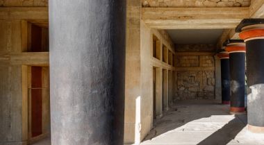 Knossos Sarayı, Heraklion, Girit, Yunanistan