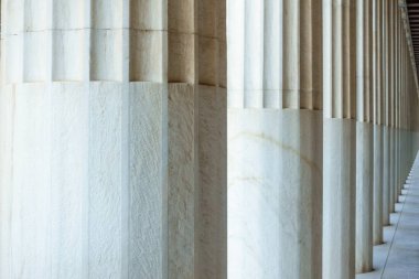 Geri yüklenen Stoa Attalos, Atina, Yunanistan