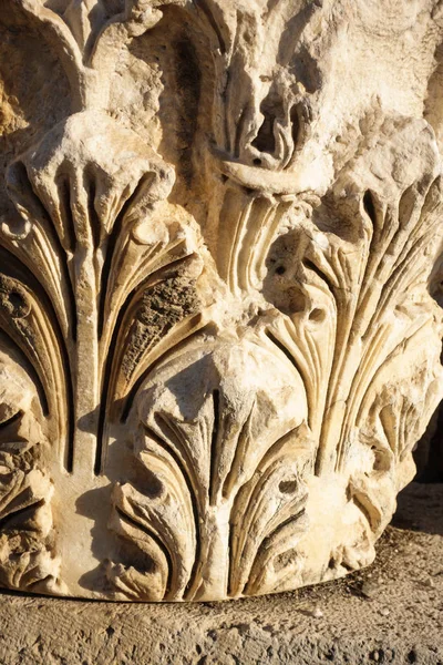 Close Hadrian Library Column Athens Greece — Stock Photo, Image