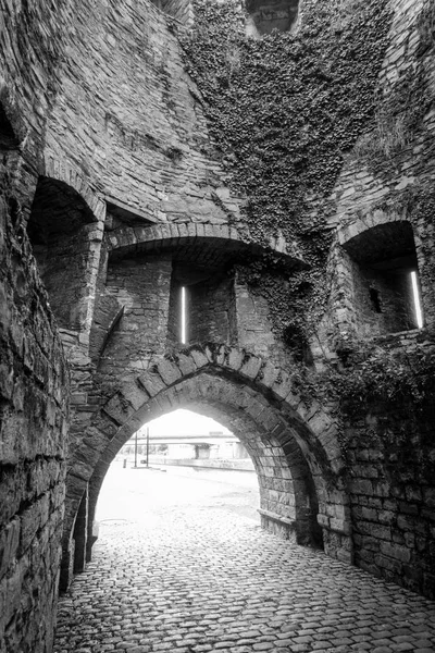 Arcs Bâtiment Ruine Tournai Belgique — Photo