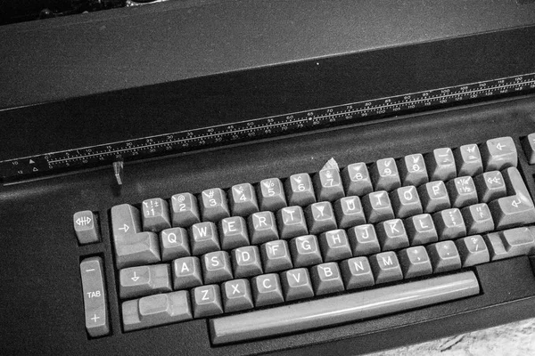 Close Old Typewriting Machine — Stock Photo, Image