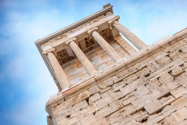 아테네에 있는 아크로폴리스에 파르테논 신전 — 스톡 사진