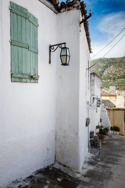 Calle Antigua Estrecha Archanes Creta Grecia — Foto de Stock