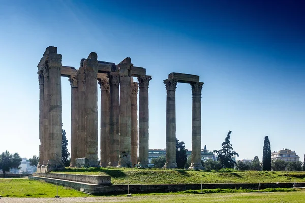 Temple Of Olympian Zeus - Athens, — Stock Photo, Image