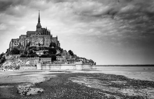 Låg Vinkel Visa Gamla Slott Bretagne Frankrike Europa — Stockfoto