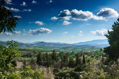 Doğal görünümü bir peyzaj, Yunanistan