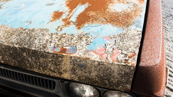 Nahaufnahme Der Stoßstange Eines Autos — Stockfoto