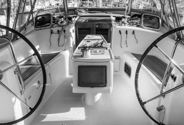 Interior Cabina Del Barco Toronto Canadá — Foto de Stock