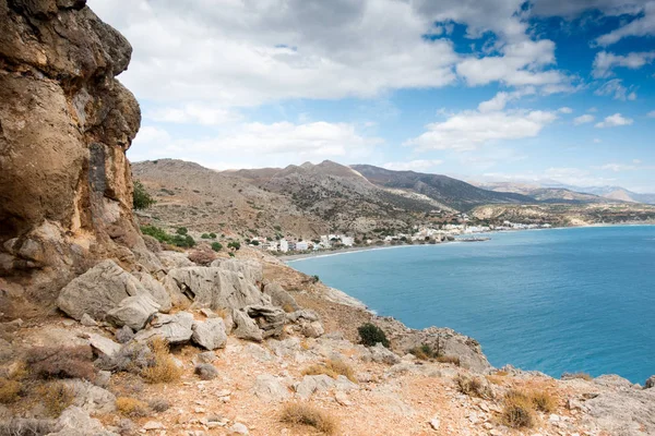 Vista de la montaña y el mar — Foto de Stock