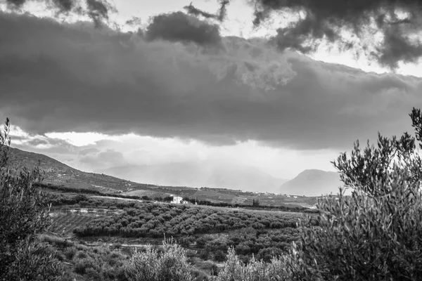 Paisaje Escénico Paisaje Rústico Grecia — Foto de Stock