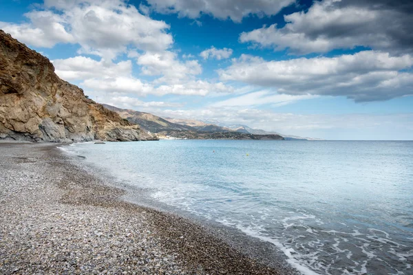 Doğal Görünümünü Deniz Gökyüzü Crete Yunanistan — Stok fotoğraf