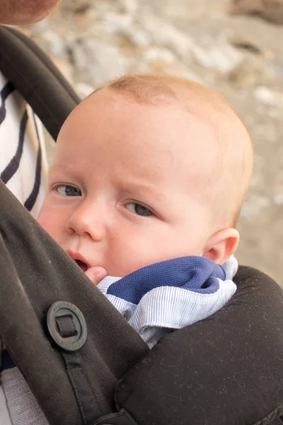 男の子の赤ちゃんのクローズ アップ — ストック写真