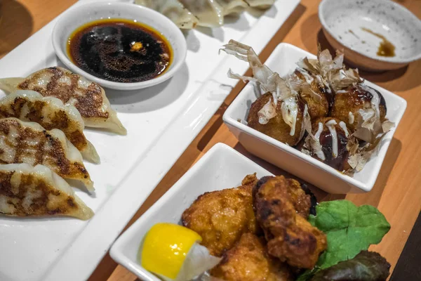 Japanese Food Restaurant Table — Stock Photo, Image