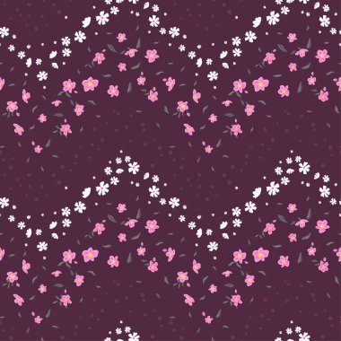 Geometrik şekilli dikişsiz desenli komik el çizimi - tekstil, afiş, duvar kağıtları - vektör tasarımı