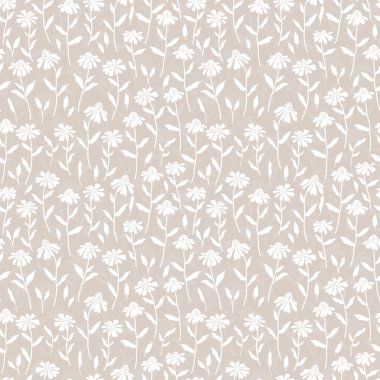 Sevimli el çizimi, çiçeksiz desen, konfeti karalamalar arka plan, tekstil, pankart, duvar kağıtları, ambalaj - vektör tasarımı