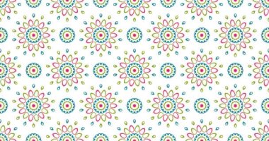 Vintage evrensel güzel arka plan animasyonlu Doğu desenleri ile. Retro moda zemin geometrik süsleme ile. 4 k çözünürlüklü Ultra Hd duvar kağıdı