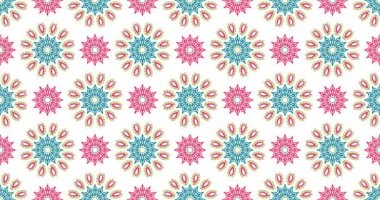 Vintage evrensel güzel arka plan animasyonlu Doğu desenleri ile. Retro moda zemin geometrik süsleme ile. 4 k çözünürlüklü Ultra Hd duvar kağıdı