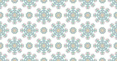 Vintage evrensel güzel arka plan animasyonlu Doğu desenleri ile. Retro moda zemin geometrik süsleme ile. 4 k çözünürlüklü Ultra Hd duvar kağıdı