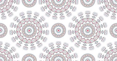 Vintage evrensel güzel arka plan animasyonlu Doğu desenleri ile. Retro moda zemin geometrik süsleme ile. 4 k çözünürlüklü Ultra Hd duvar kağıdı