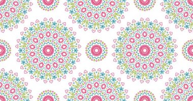 Vintage evrensel güzel arka plan animasyonlu Doğu desenleri ile. Retro moda zemin geometrik süsleme ile. 4 k çözünürlüklü Ultra Hd duvar kağıdı