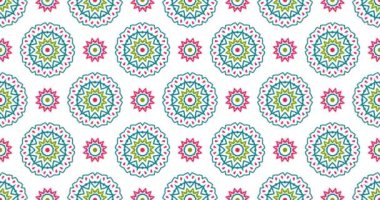 Vintage evrensel güzel arka plan animasyonlu Doğu desenleri ile. Retro moda zemin geometrik süsleme ile. 4 k çözünürlüklü Ultra Hd duvar kağıdı