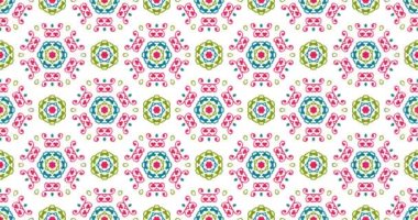 Vintage evrensel güzel arka plan animasyonlu Doğu desenleri ile. Retro moda zemin geometrik süsleme ile. 4 k çözünürlüklü Ultra Hd duvar kağıdı