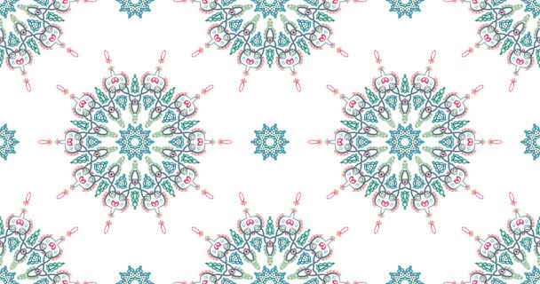 Винтажный универсальный красивый фон с анимированными восточными узорами. Ретро мода фон с геометрическим орнаментом. Разрешение стола 4K Ultra HD
