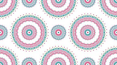 4 k çözünürlüklü tam Ultra Hd. Vintage evrensel güzel arka plan animasyonlu Doğu desenleri ile duvar kağıdı. Retro moda zemin ile geometrik süsleme.